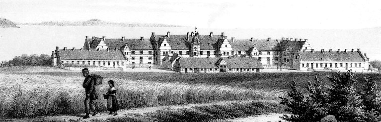 Hospital park og omgivelser